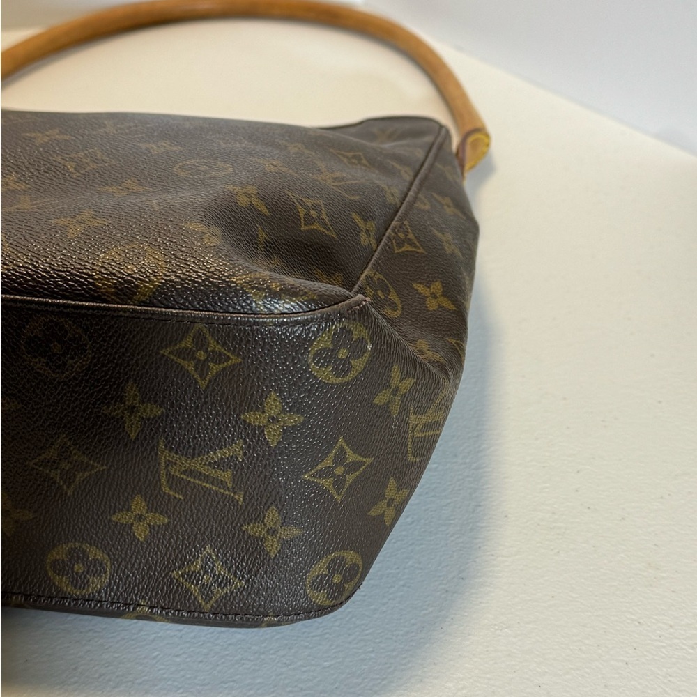 Louis Vuitton Brown Monogram Looping Shoulder Bag - Picture 8 of 15